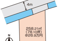 岡山市北区花尻ききょう町　土地　2100万円　おうち家不動産㈱岡山駅西口支店